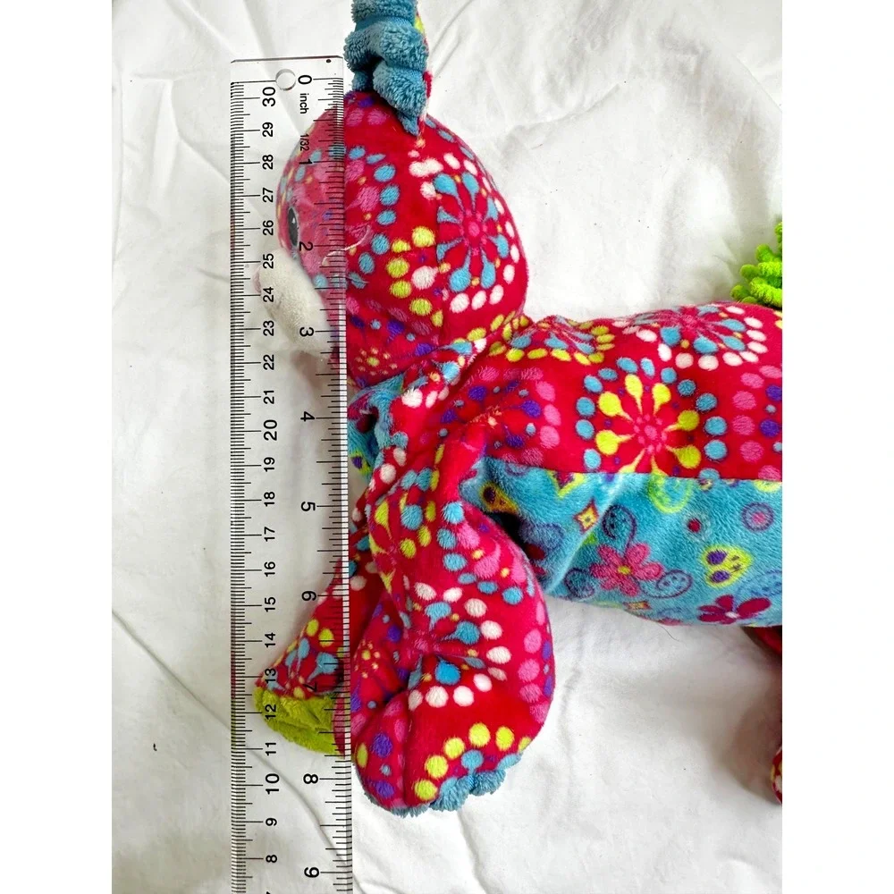 Mary Meyer Kitty Cat Print Pizzazz Raspberry Plush 10
